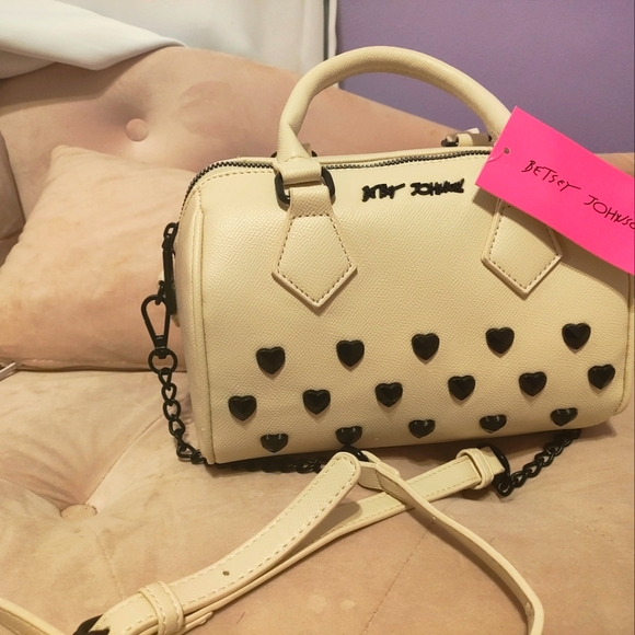 Betsey Johnson Handbags - Betsy johnson shade bone